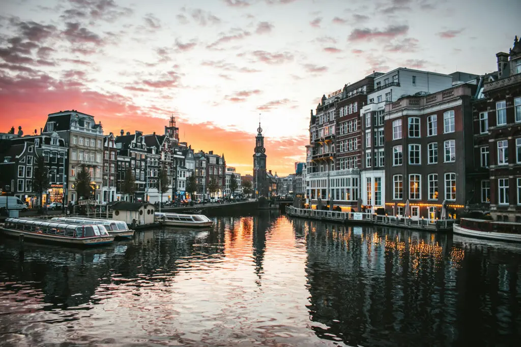 Amsterdam aan het water